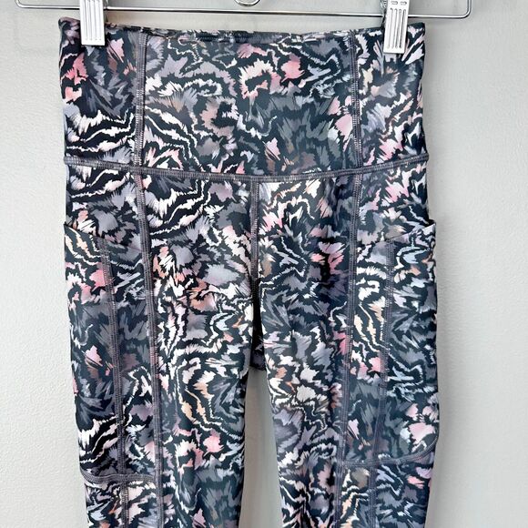 New Athleta Ultimate Stash 7/8 Tight Floral Leggings XXS - Picture 2 of 7